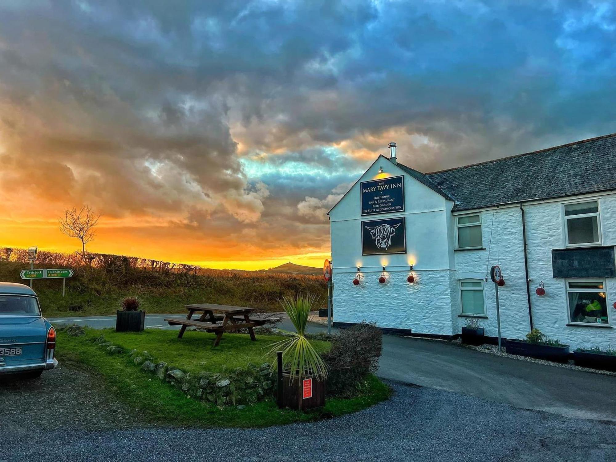 The Mary Tavy Inn Marytavy Exteriör bild