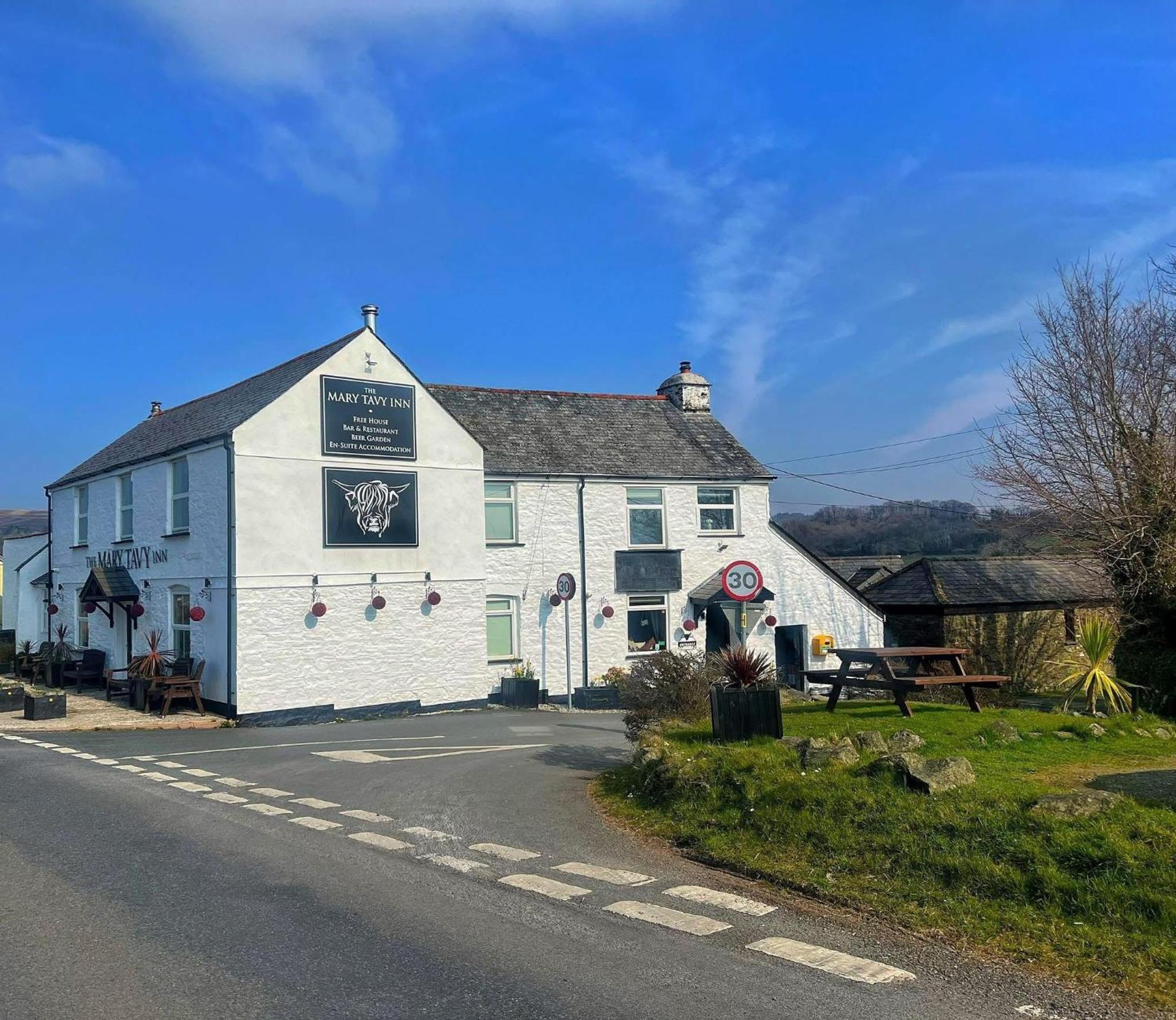 The Mary Tavy Inn Marytavy Exteriör bild